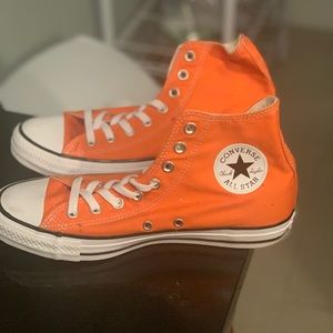 Orange Converse